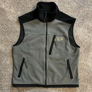 Men’s Mountain Hardwear Windstopper Fleece Vest Size Large
